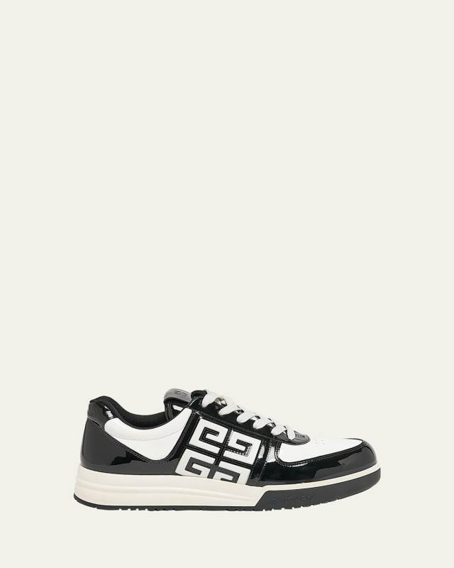 G4 Low-Top Leather Sneakers